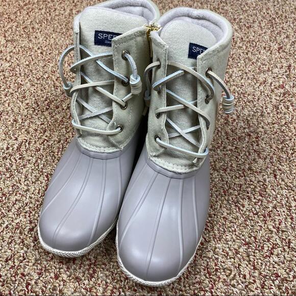 Sperry Ivory Duck Boots NWT - Picture 5 of 10